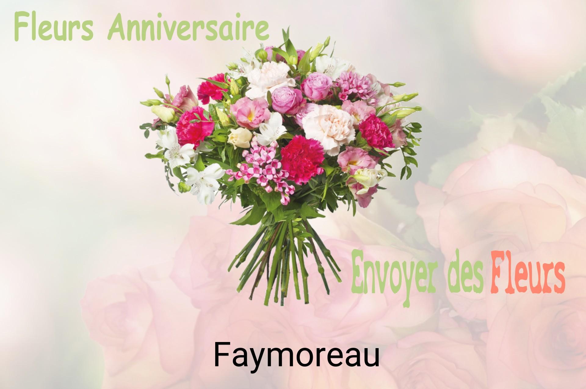 Bouquet de fleurs d’anniversaire livré à Faymoreau